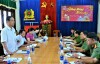 Ban Dân tộc - HĐND tỉnh Quảng Trị làm việc với Công an huyện Hướng Hóa về tình hình ma túy tại địa bàn