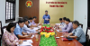 Ban Pháp chế Hội đồng nhân dân tỉnh làm việc với Thanh tra tỉnh.