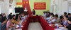 Giám sát việc thực hiện các Nghị quyết của HĐND tỉnh tại Trung tâm Y tế huyện Hướng Hóa.