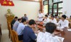 Phó Bí thư Tỉnh ủy, Chủ tịch HĐND tỉnh Quảng Trị Nguyễn Đăng Quang làm việc với xã Thượng Trạch