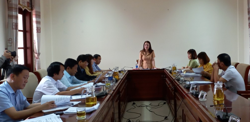 Ban Văn hóa - Xã hội thẩm tra dự thảo Quy định chế độ miễn tiền thuê đất đối với các cơ sở thực hiện xã hội hóa trên địa bàn tỉnh Quảng Trị