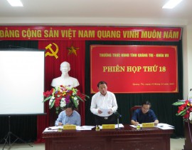 PHIÊN HỌP THƯỜNG TRỰC LẦN THỨ 18