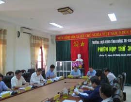 PHIÊN HỌP THƯỜNG TRỰC LẦN THỨ 30